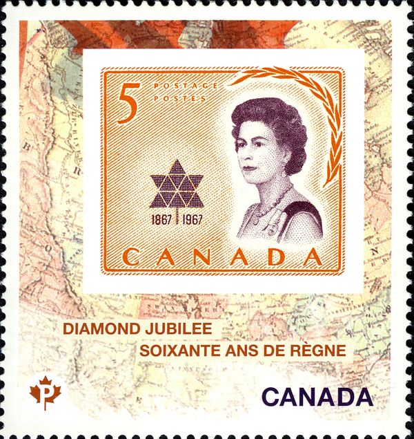 The Queen (contains 1967 stamp)