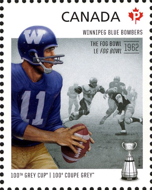Winnipeg Blue Bombers. The Fog Bowl (1962) 50th Grey Cup