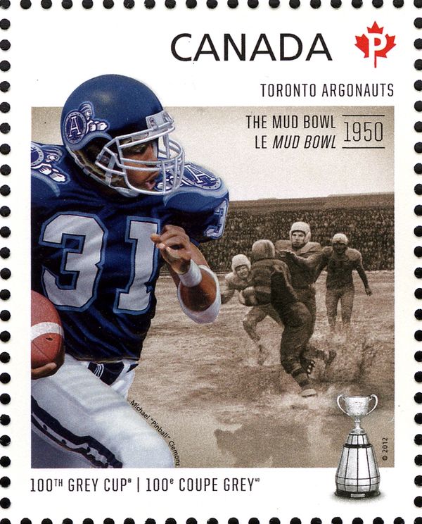 Toronto Argonauts. The Mud Bowl (1950) 38th Grey Cup