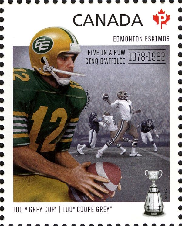 Edmonton Eskimos. Five in a Row (1978-1982)