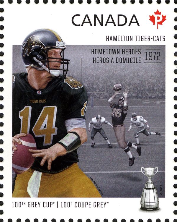 Hamilton Tiger Cats. Hometown Heroes (1972) 60th Grey Cup