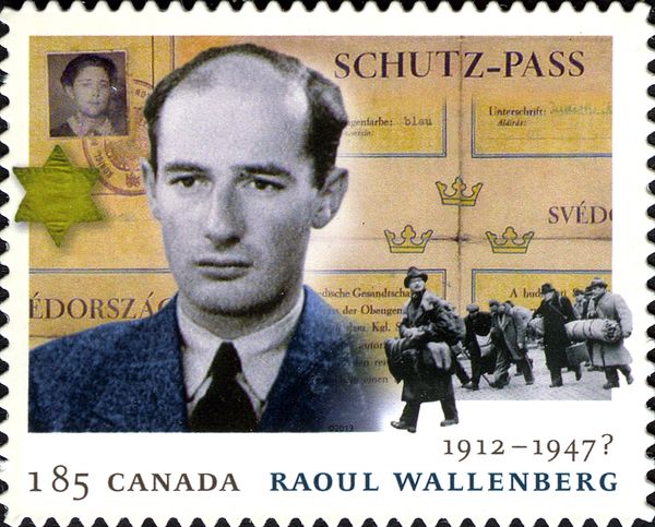 Raoul Wallenberg with Schutz-Pass