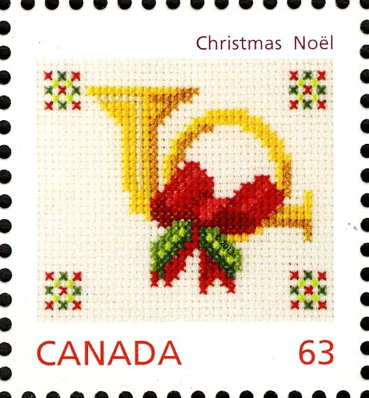 Cross-stitched Horn