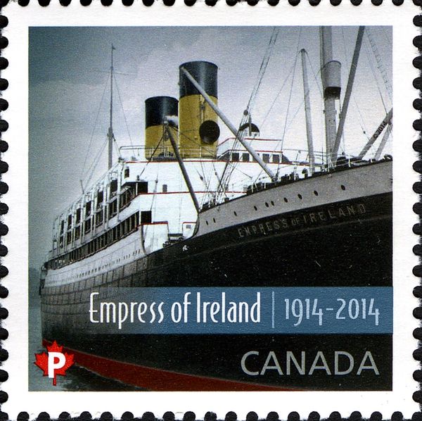 100th Anniv. Sinking the RMS Empress of Ireland