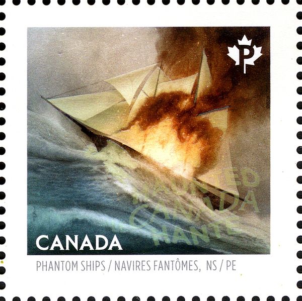 Phantom Ship off Nova Scotia and Prince Edward Island.