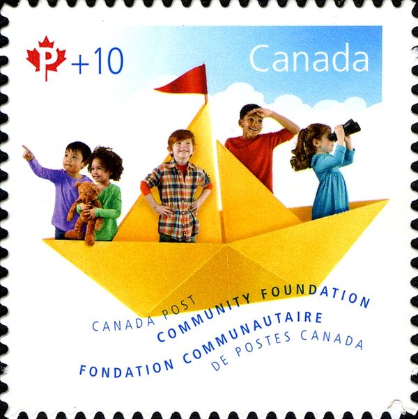 Children in Paper Sailboat