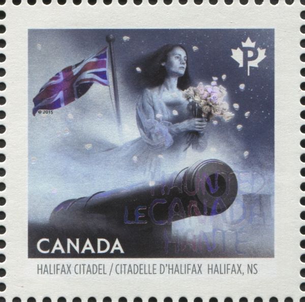 The Grey Lady of the Citadel (Halifax, Nova Scotia).