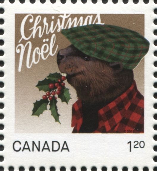 Christmas Animals: Beaver