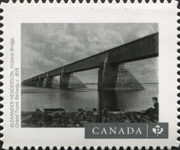 Victoria Bridge Montreal by Alexander Henderson
