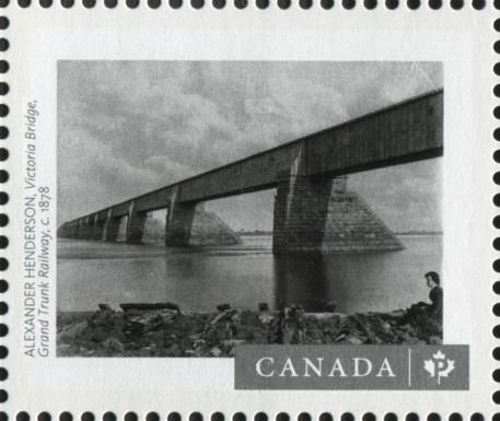 Victoria Bridge Montreal by Alexander Henderson