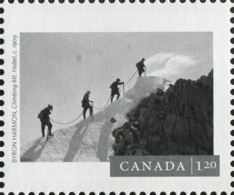 Climbing Mt Habel by Byron Harmon