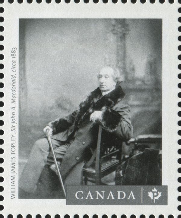 Sir John A. Macdonald, circa 1883, by William James Topley