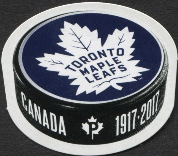 100th Anniv. of Toronto Maple Leafs ® - Puck Stamp