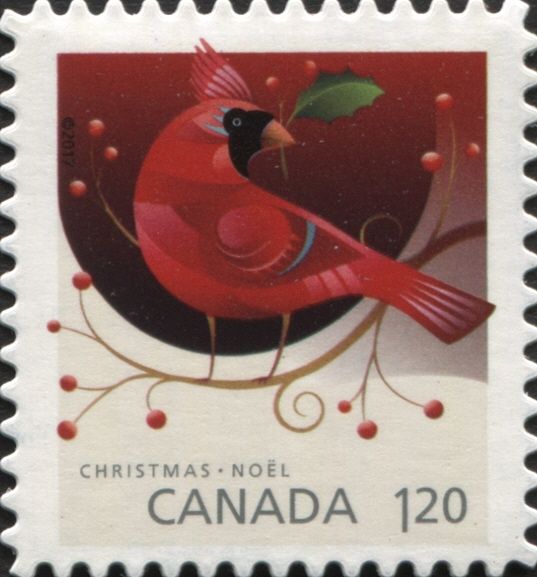Christmas Animals: Cardinal