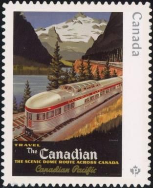 Travel The Canadian, by Roger Couillard, 1955