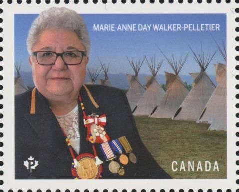 Marie-Anne Day Walker-Pelletier, Okanese Chief