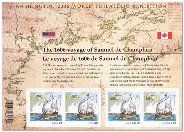 Champlain Surveys the East Coast, 1606