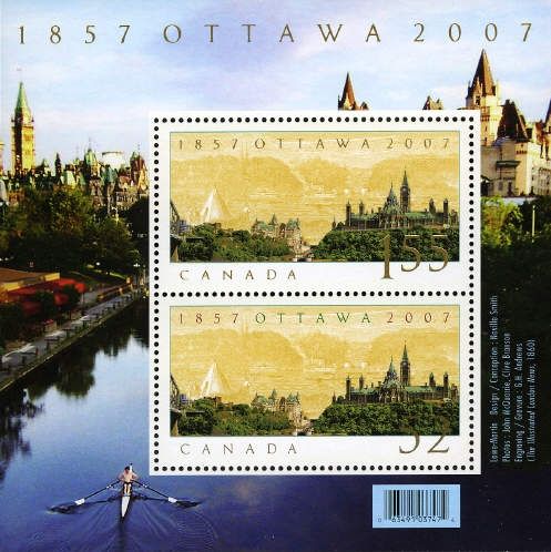 150th Anniversary of Ottawa as Capital of Canada 1857-2007