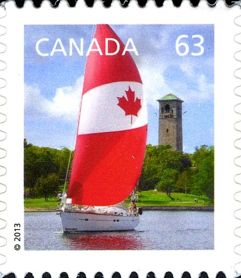 Flag design on spinnaker