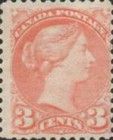 Queen Victoria (1819-1901) - Dull Red Perf 11½ x 12
