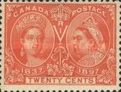 Queen Victoria (1819-1901) - Deep Vermilion