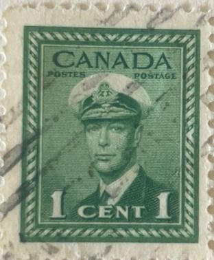 King George VI in Naval Uniform