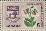 Lady's Slipper and Arms of Prince Edward Island