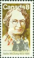 Birth Centenary of Nellie McClung (1873-1951)