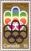 Emblem of 1976 Olympics