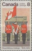 Colour Party and Memorial Arch