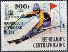 Downhill Skiing - overprint