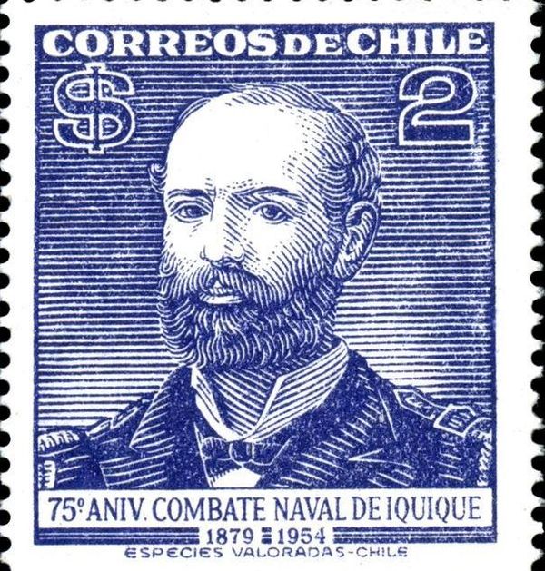 75th anniversary of the battle of Iquique (Adm. Chacón)