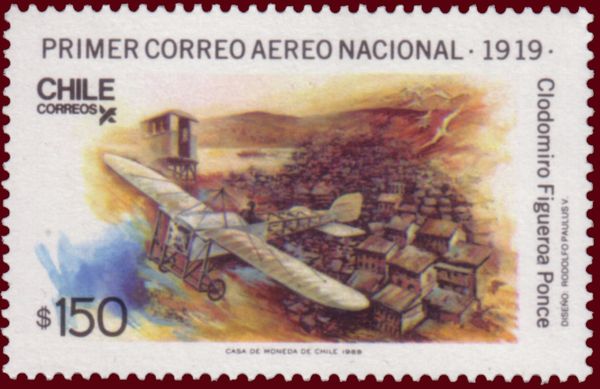Firts Domestic Airmail 1919