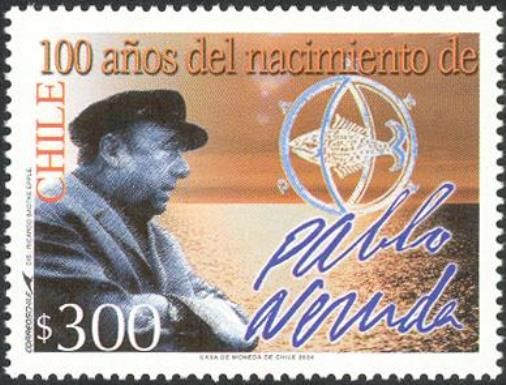100 Years Birth of Pablo Neruda
