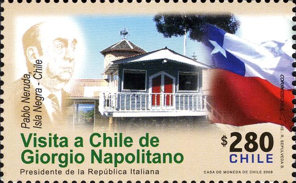 Pablo Neruda´s House on Isla Negra, Flag