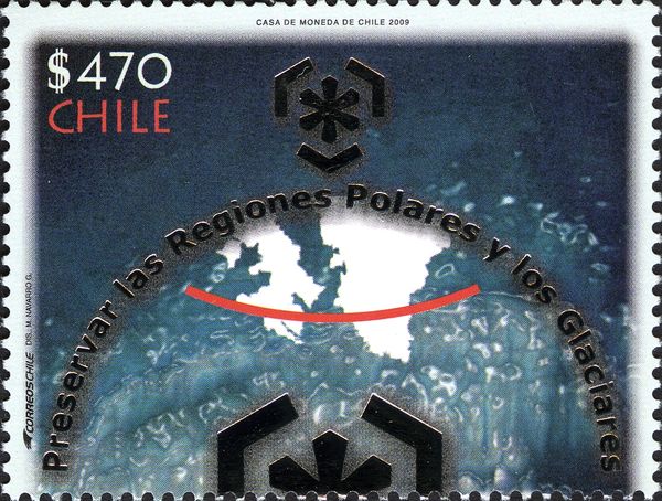 Emblem and Retreating Ice