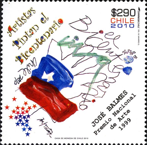 Hands, Flag and "Bicentenario"
