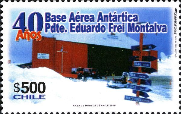 Buffalo Hangar and Sign Post