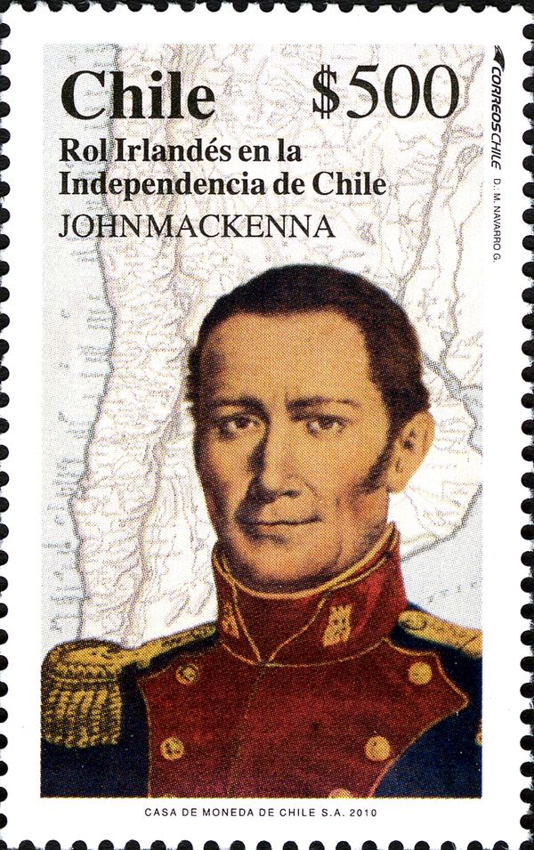Juan Mackenna (1771-1814), Irish-born Chilean brigadier