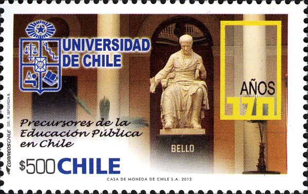 Andrés Bello Statue