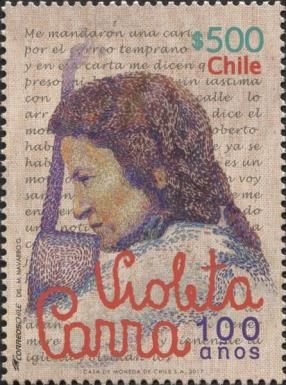 Violeta Parra, birth Cent.