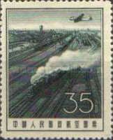 Lisunov Li-2 over railway tracks