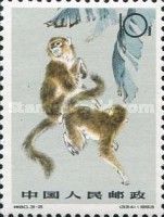 Grey Snub-nosed Monkey (Rhinopithecus brelichi)