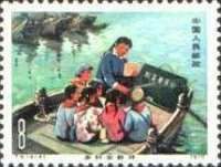 Teaching on a boat