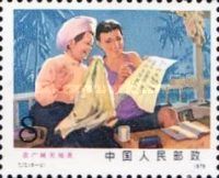 Young women studying