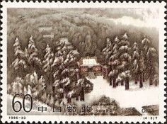 A Sunny Day After a Snow in Shaolin