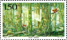 Jungle with monkeys