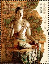 Boddhisatva Statue, Tang Dynasty