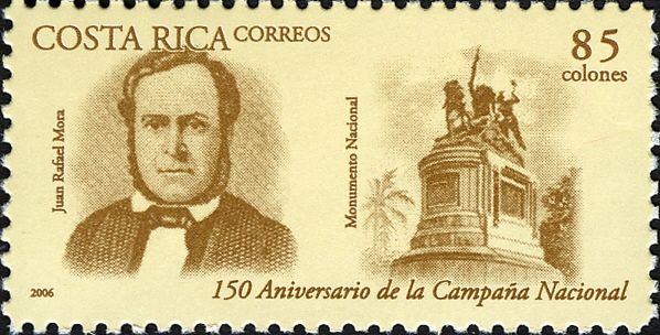 Juan Rafael Mora (1814-1860) and National Monument
