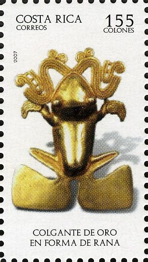 Frog-shaped Gold Pendant